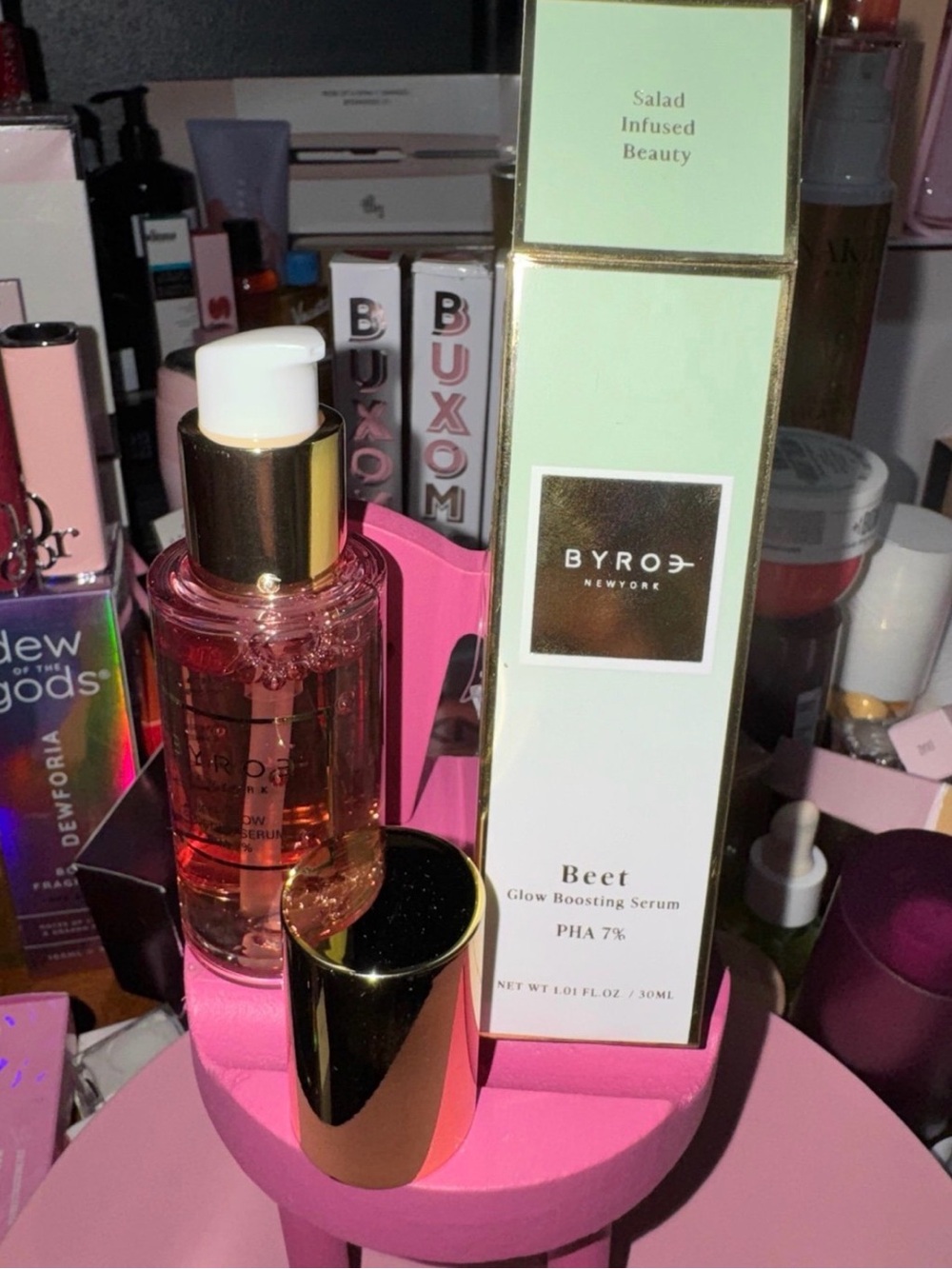 BYROE Beet Glow Boosting Serum – Pink Glow Skin Serum